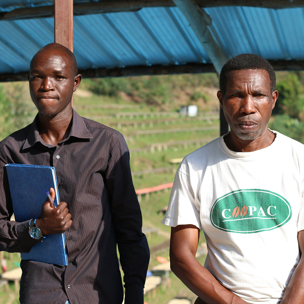 Coffee farmers in Rwanda