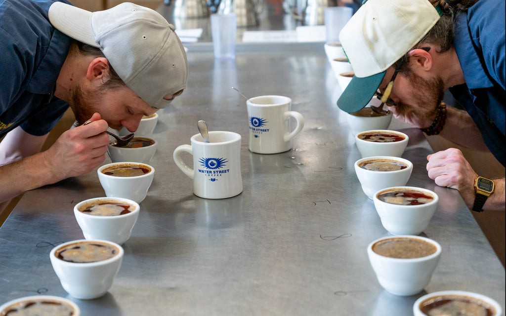 cupping for aroma