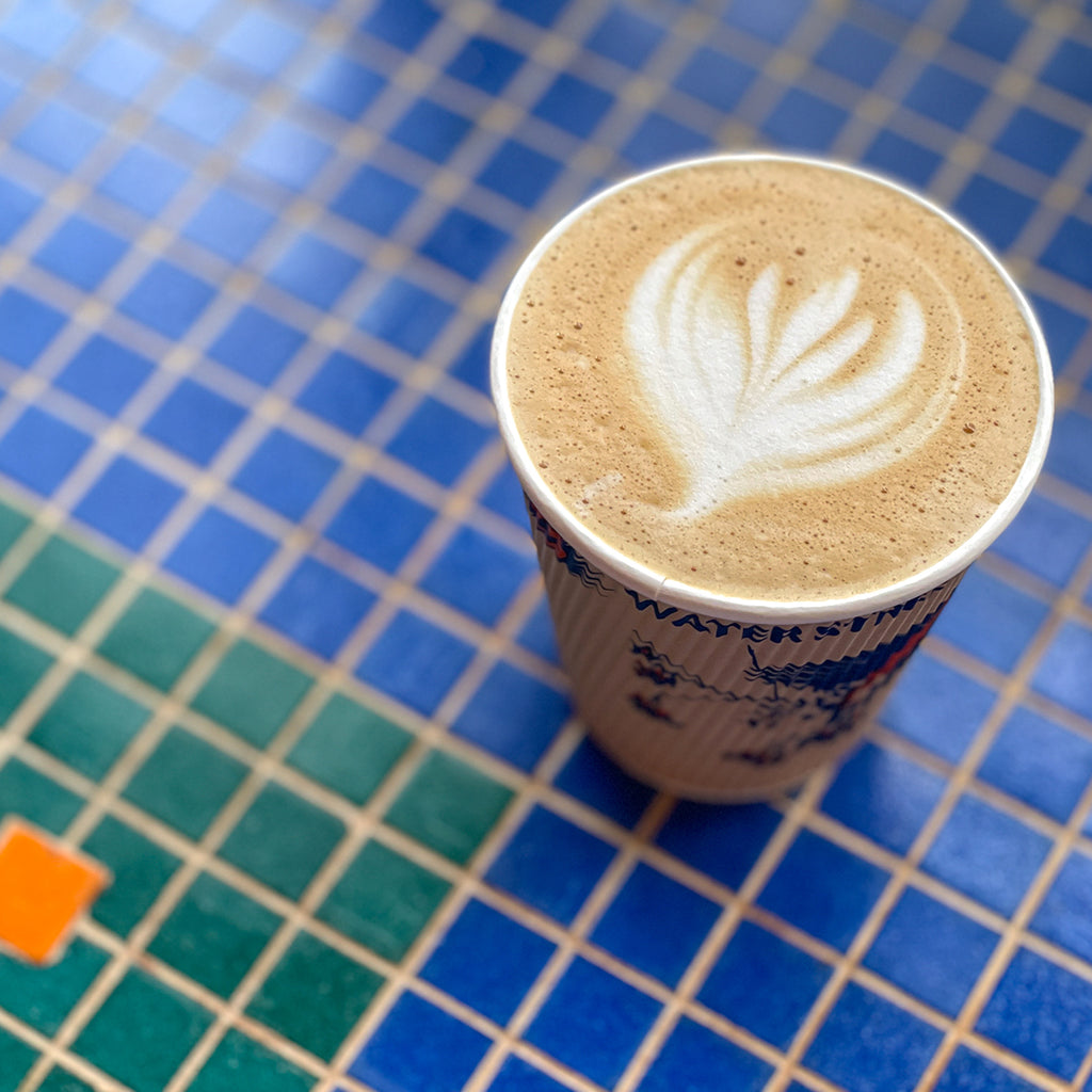 Downtown latte art