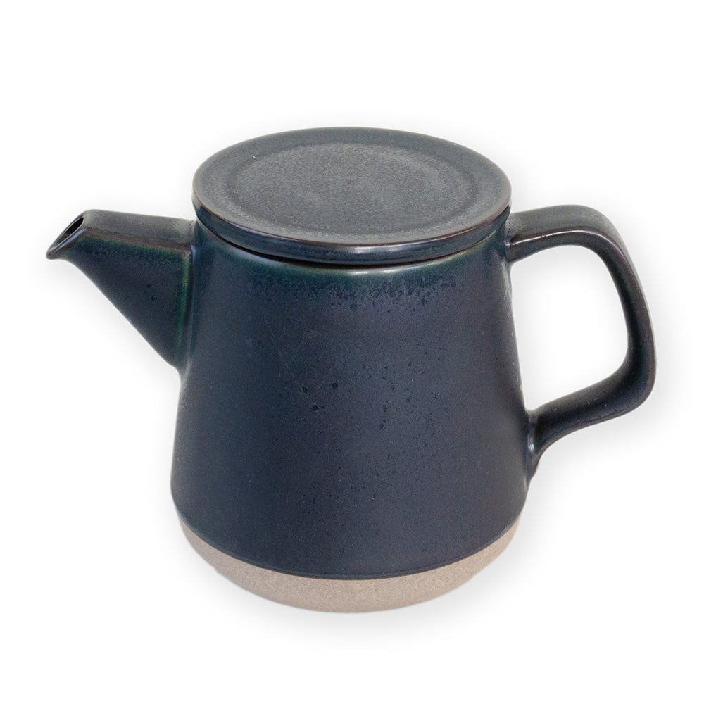 Black Ceramic Teapot