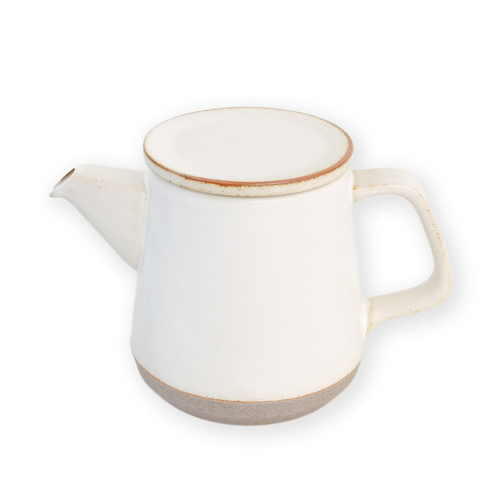 White Ceramic Teapot