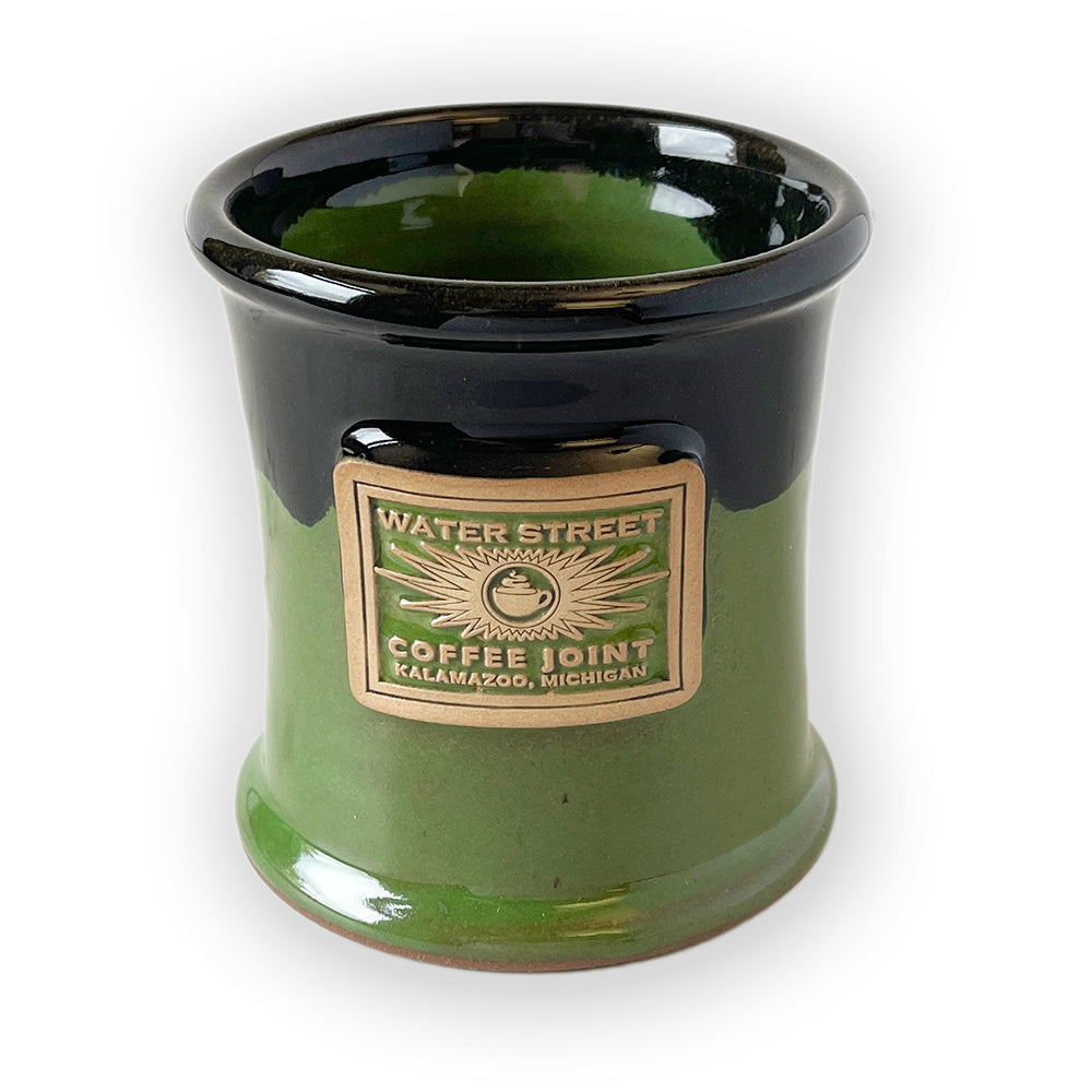 ShamRocks Stoneware Sunburst Logo Mug