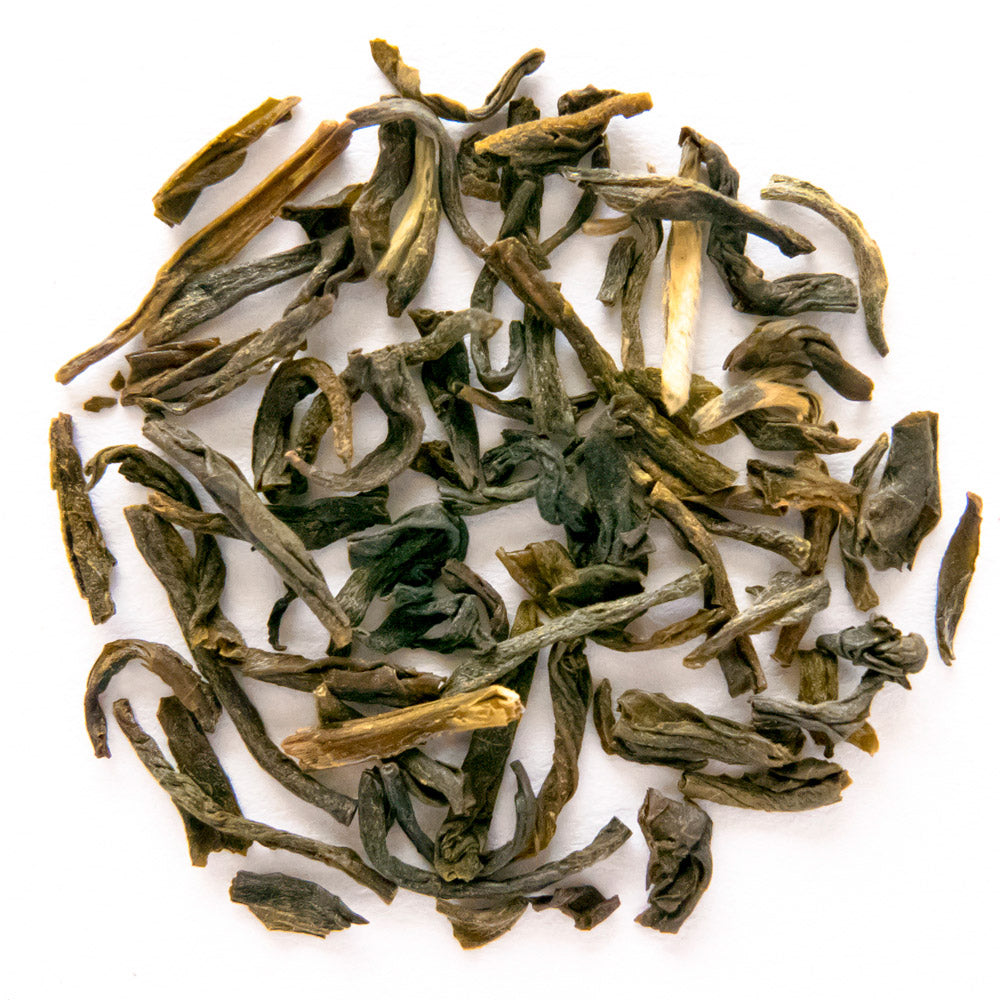 Jasmine green tea leaves