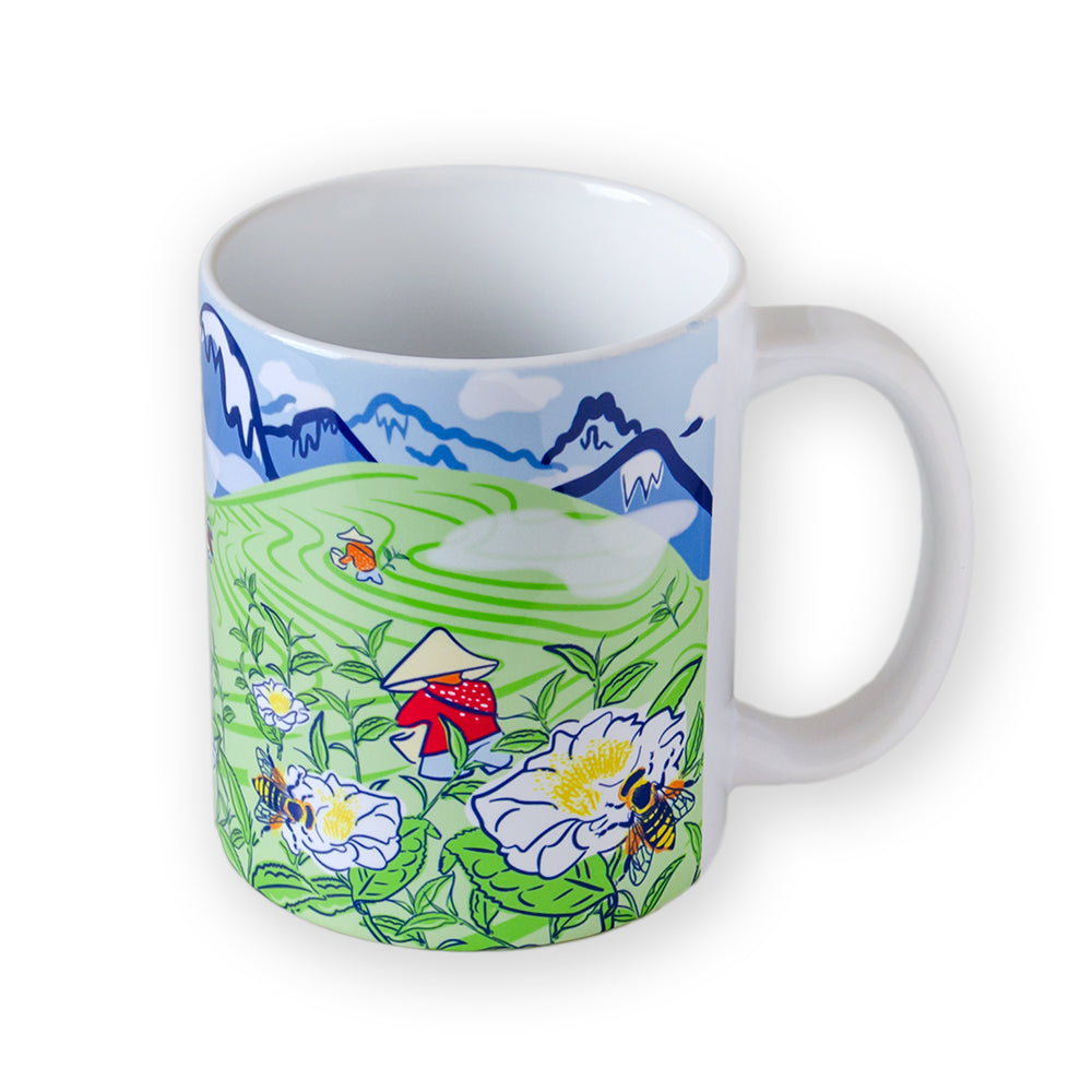 Tea Garden Mug Back