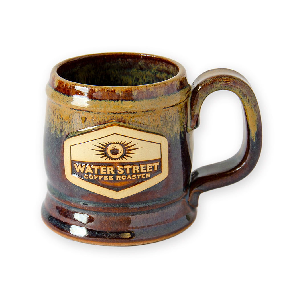 Rootbeer Stoneware Shield Logo Mug